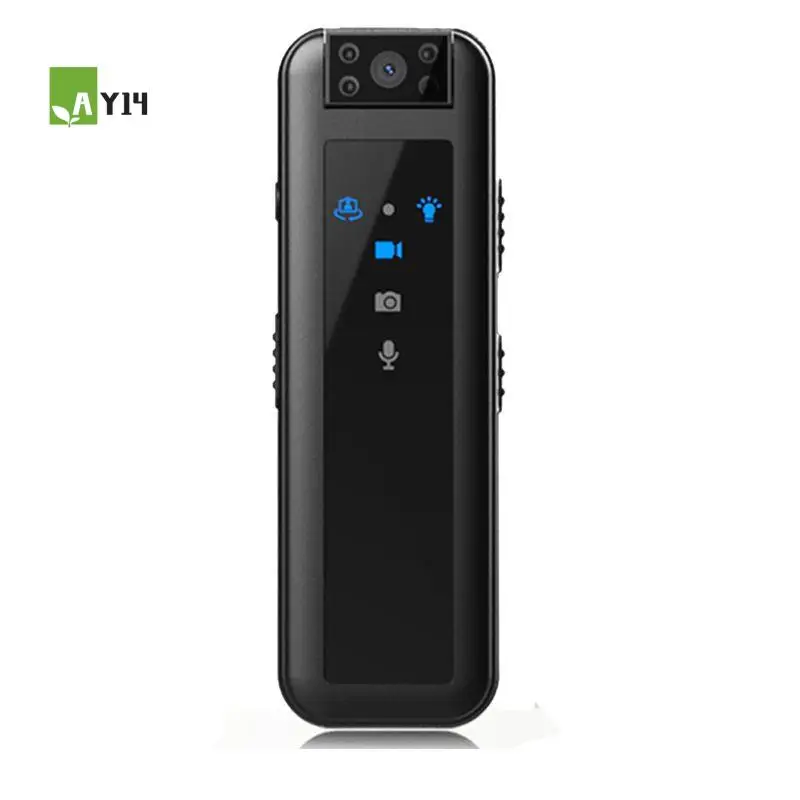 AY14 -HD1080P Infrared Night Vision Mini Recorder Camera Wearable Camera Car DVR Home Pet Camera Outdoor Body Camera
