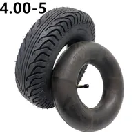 12 inch 4.00-5 Inner Tube & Outer Tire For Buggy Quad Bike Elderly Electric Scooter Old Scooter Sweeper Pneumatic Tire Rubber