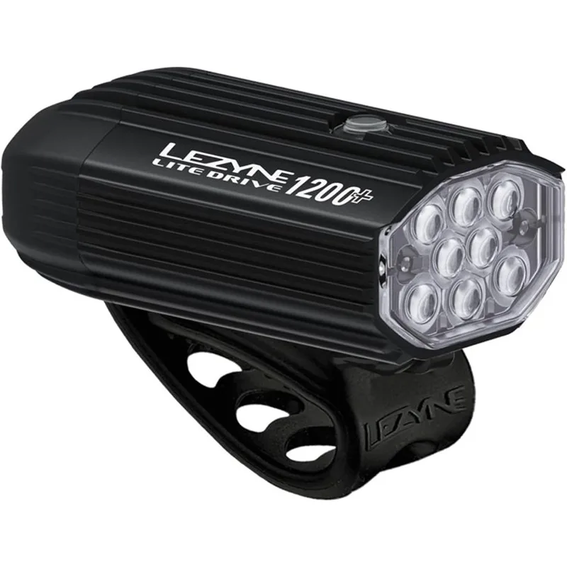 

LEZYNE Lite Drive Bicycle Durable USB Rechargeable IPX7 Waterproof White LEDs Front Light w/Multiple Solid & Flash Modes