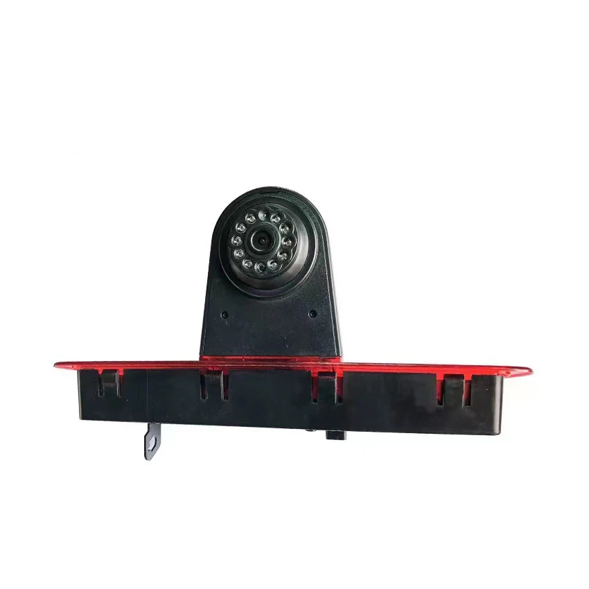 Top Quality Car High Brake Light Rear View Camera for Toyota Hiace 2005-2018 Dual Lens Ruler Switch 1/3 PC4089 PAL/NSTC