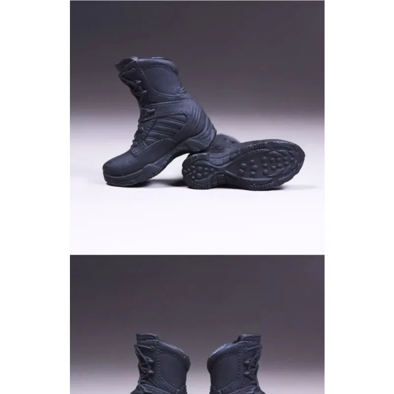 

1/6 Scale Female Soldier Women Police Combat Boots Solid Shoes Three Colors Model for 12" Action Figure Accessory Collection