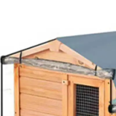 Outdoor Pet Cover 147x52x86cm Birdcage Cover Indoor Outdoor Use Roll-Up Installation Two Size Options For Pet Maintenance
