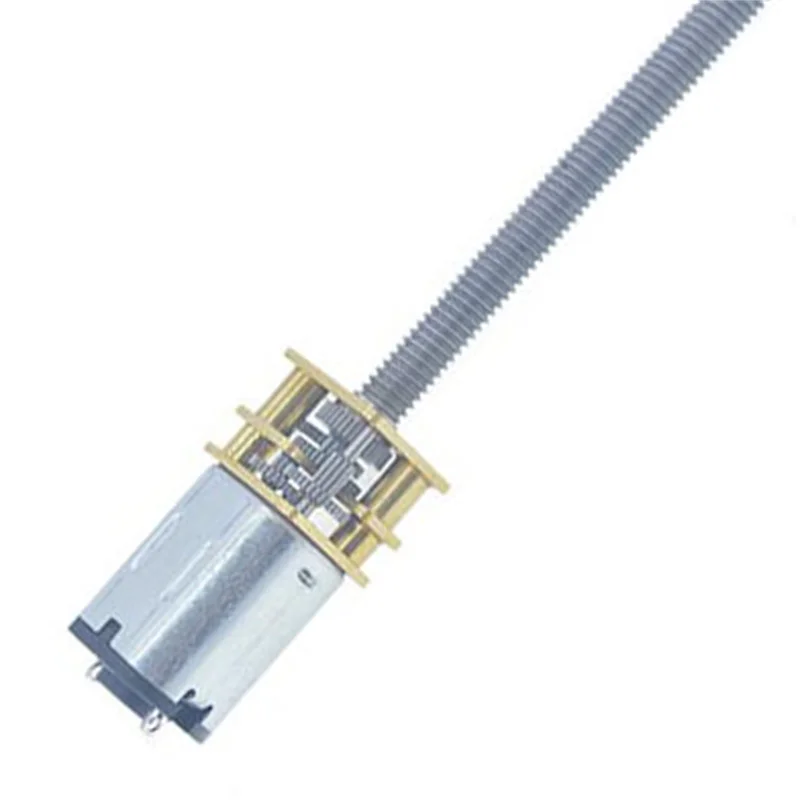 N20 Mini Micro Metal Gear Motor DC 3V/6V/12V 15-1000RPM Electric Geared Motors M4 100mm Reduction Gear Motor Gear Reducer Motor