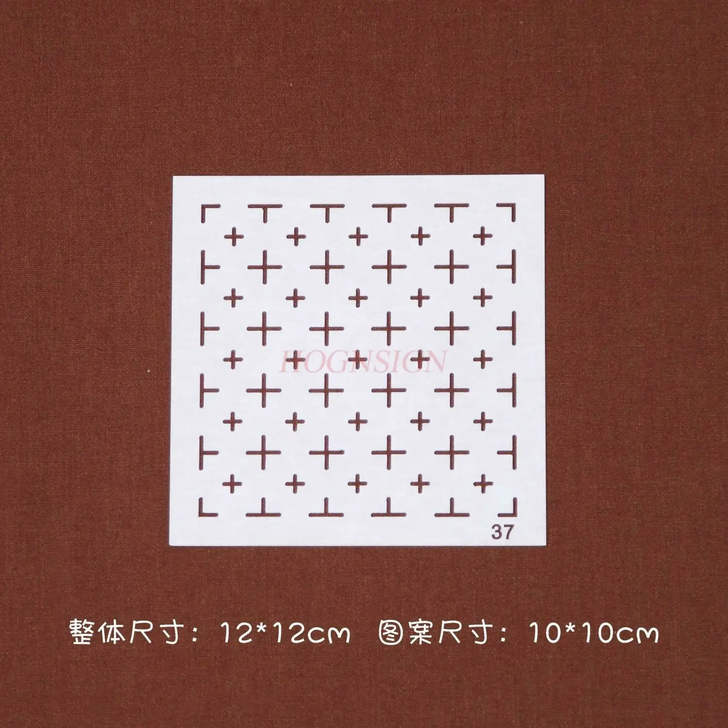 1 قطعة غرزة التطريز قالب ناعم نمط إبداعي شكل هندسي قالب التطريز اليدوي قابلة لإعادة الاستخدام #1