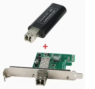 

Карта оптоволоконного расширения USB3.0 Оптический USB-трансивер, одноядерный или двухъядерный LC, PCI-E к оптоволоконному удлинителю USB3.0