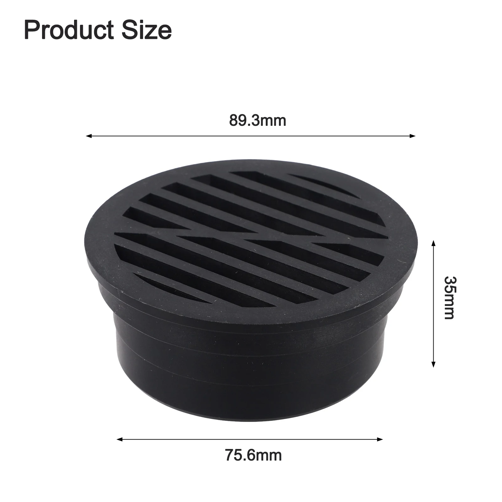 Drain Filter Grille Designed to Fit Standard 3 and 4 Sewer Lines While Supporting Safe for Pedestrians and Wheelchairs