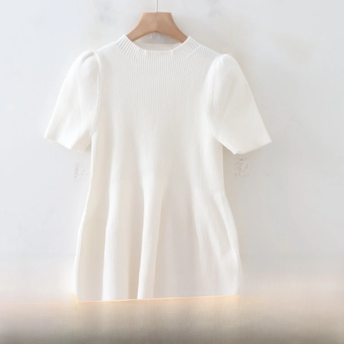 

Женский вязаный свитер Slim Fit ort Sve, круглый, повседневный, летний, теплый, цельный, для поездок на работу