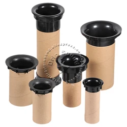 1PCS Speaker Port Tube Bass Reflex Tube Audio Phase-inverted Tube Loundspeaker Box Air Vent 53/63/72/93/94/95/110mm Opening Hole