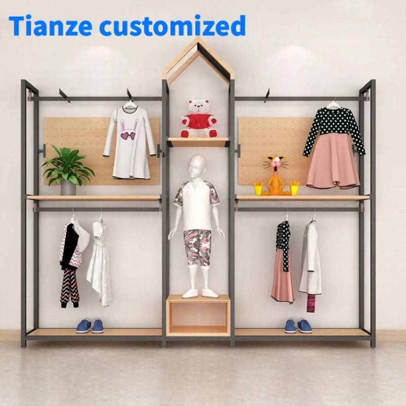 [Customized]Custom kids clothing store design kids clothing store interior design