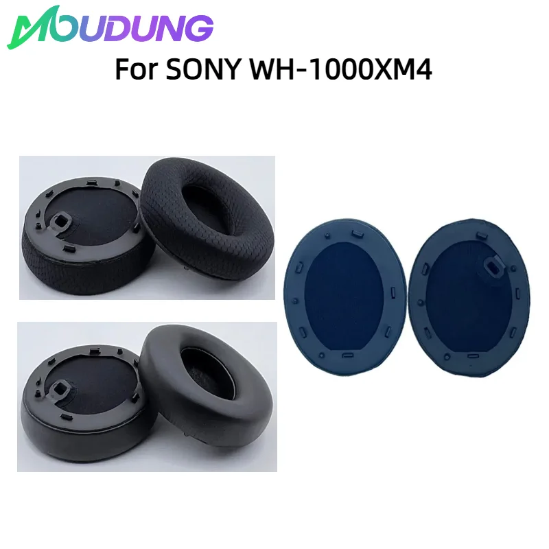 

Replacement Ear pads for SONY WH-1000XM4 Headphones Memory Foam Ear Cushions High Quality Earpads headset Leather