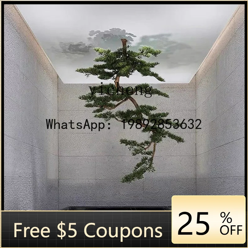 

Искусственное подвесное растение L2-5: большая зеленая сосна для обеденного стола и чайной комнаты