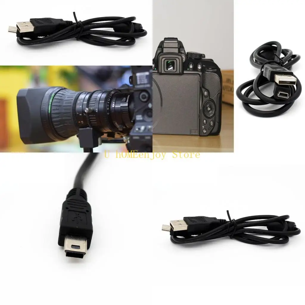 B0KF USB2.0 Camera Cable for IFC 400PCU 5Pin Cord for DSLR Cameras Line 1.5M