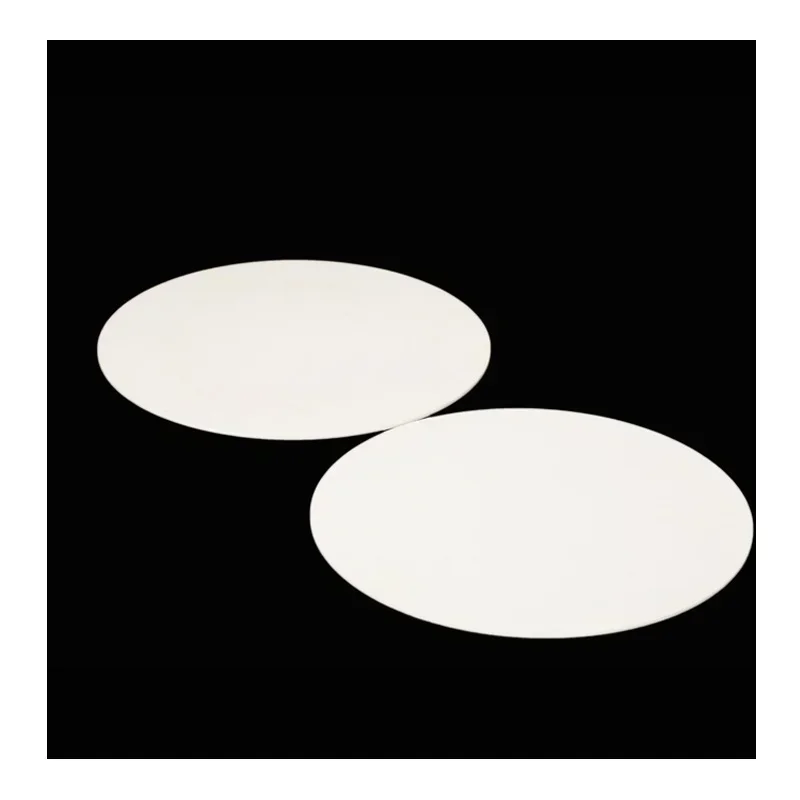 

130mm Diameter 99% High Purity Ceramic Alumina Plates Sheets Substrates Circular Insulated Wear-Resisting Preservative