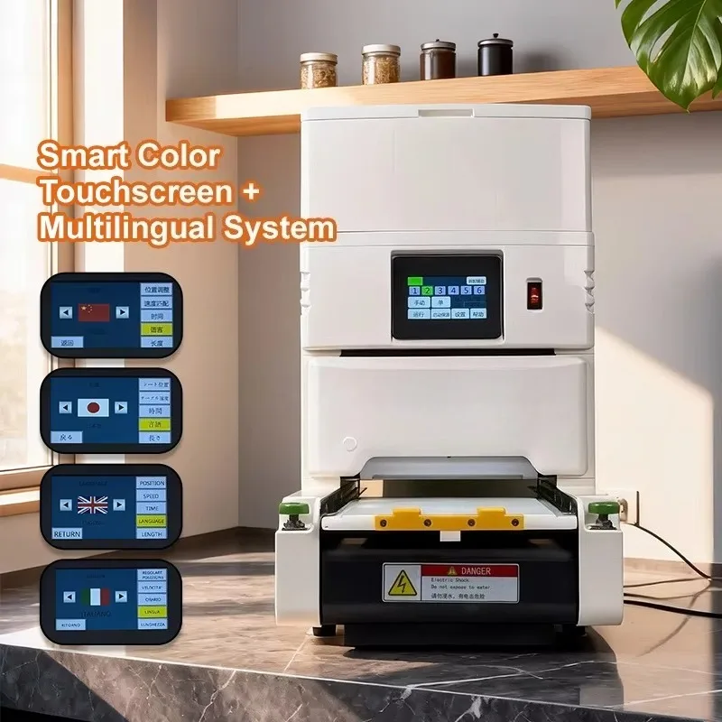 customized sushi rice dispenser automatic sushi sheet rolling machine smart control for sushi restaurant commercial kitchen