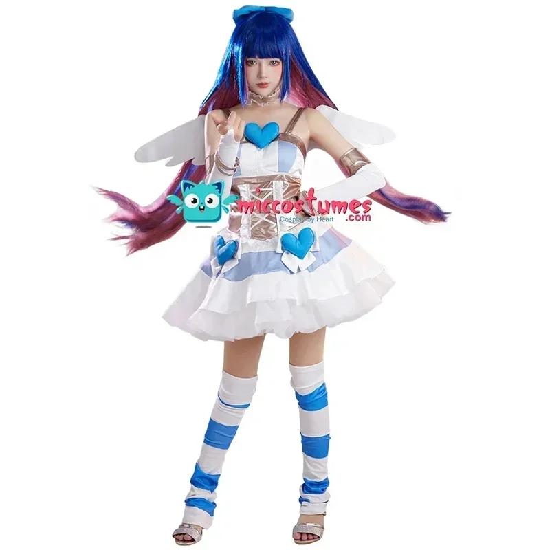 

Miccostumes's-8 женские чулок костюм ангела платье крыло с полным комплектом аксессуаров для костюмов для косплея на Хэллоуин