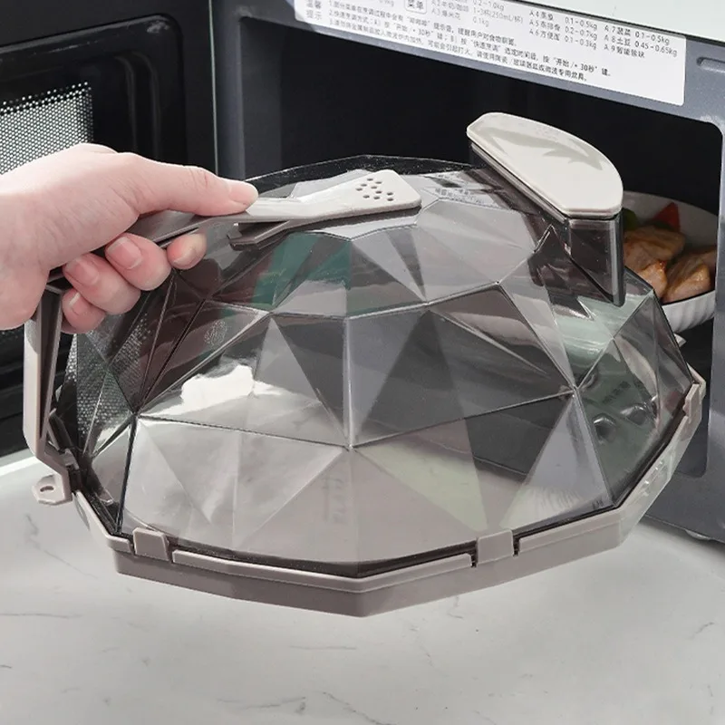 

Microwave oven heating cover Universal meal cover Splash-proof and oil-proof kitchen Household high temperature resistant