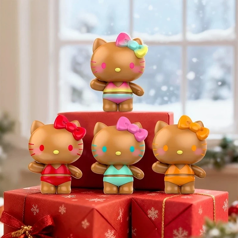 

TOPTOY Sanrio Hello Kitty Blind Box Summer Rainbow Candy Series Cute Figurine Gift for Friends, First Choice for Surprise Gifts
