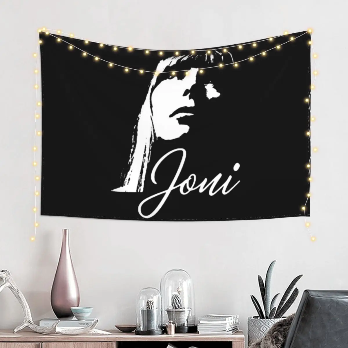 Joni Mitchell Tapestry Nordic Home Decor Wallpaper Bedroom Room Decorator Tapestry