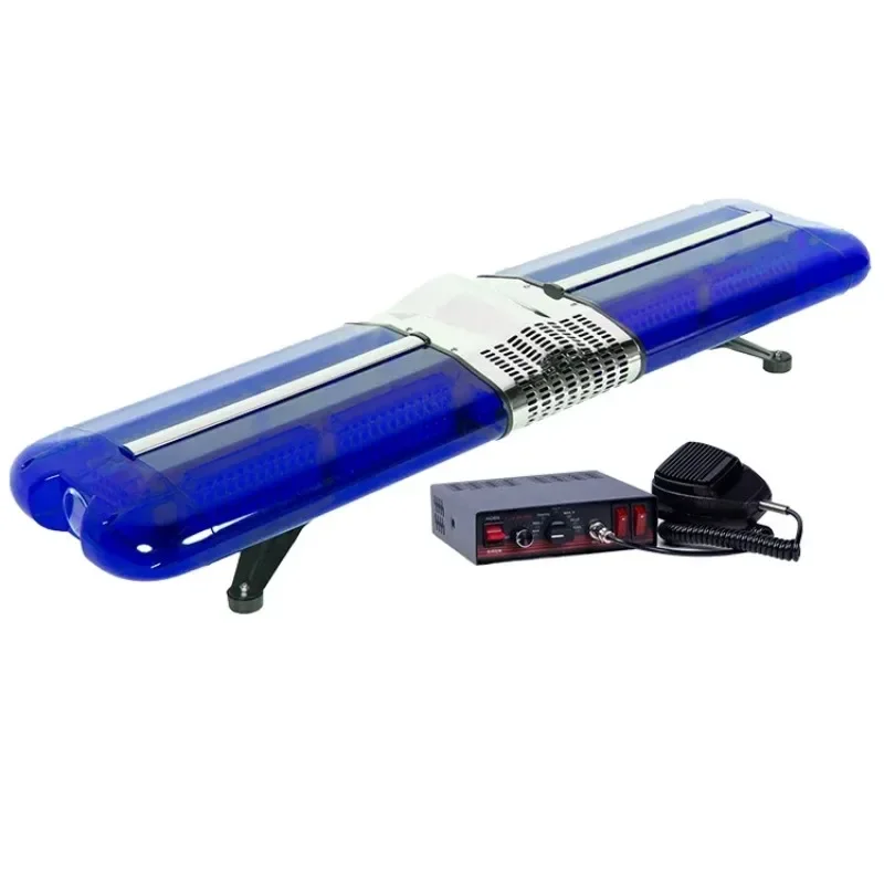 120W blue ambulance fire truck flashing  47 inch LED emergency light bar