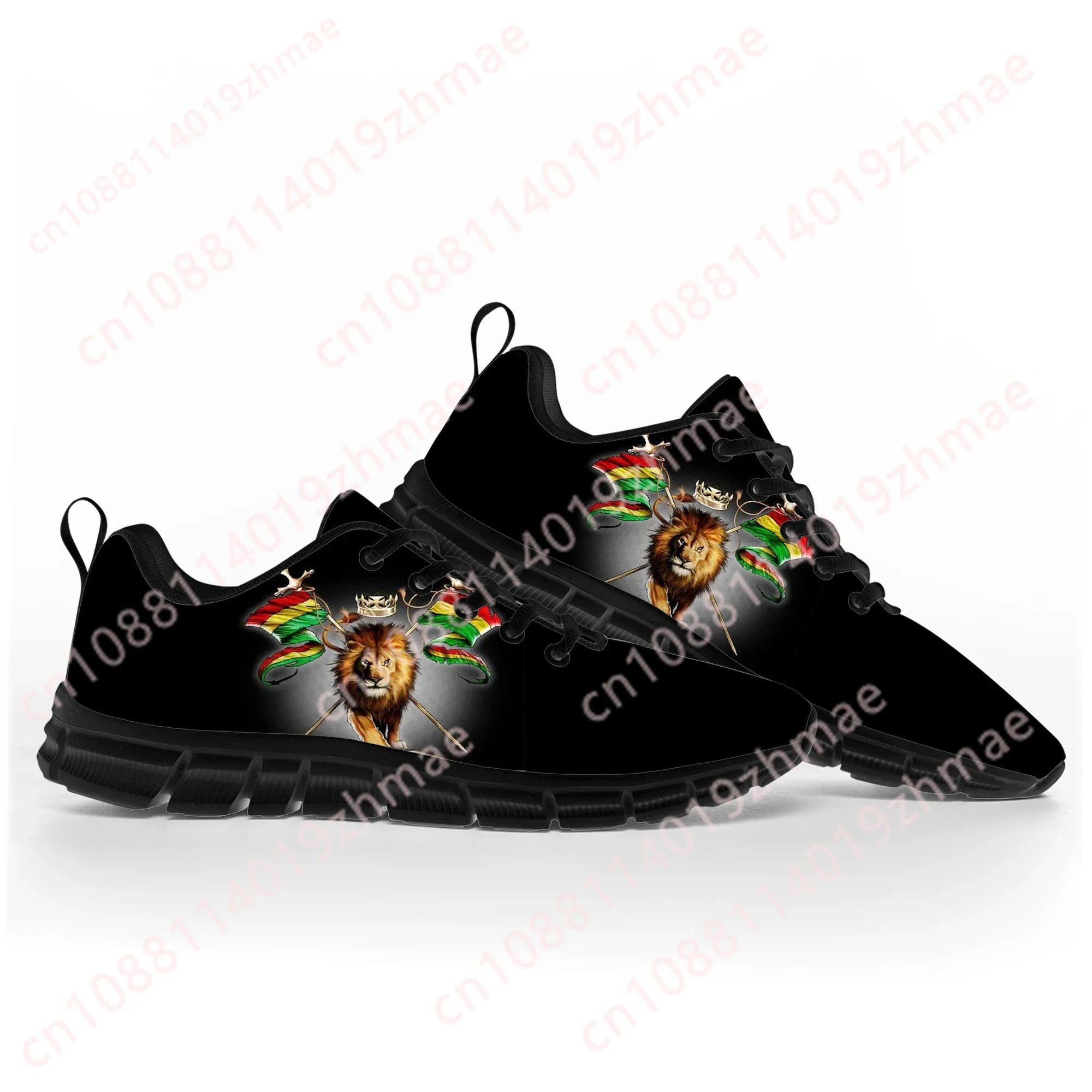 

Reggae Rastafarian Rasta Rastafari Lion of Judah Sports Shoes Mens Womens Teenager Breathable Sneakers Casual Couple Shoes