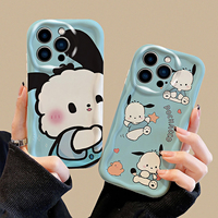 Sanrio Pachacco Kuromi Case for Samsung Galaxy A34 A33 A32 A31 A30 A20 A24 A23 A22 A21S A20S A14 A13 A12 A10S A04E A04 A03 Cover