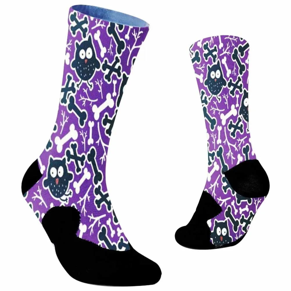 Cycling Socks Food printing General Socks Warm Stitching pattern Antiskid Casual Socks New