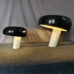 Italian Luxury Designer Mushroom Marble Desk Lamp  Decorative Lights Bedroom Decor Bedside Tables Light