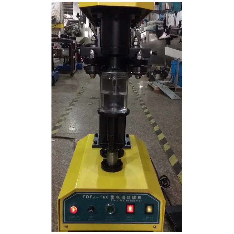 HCY small bowl easy-to-pull sealing machine, small food sealing machine, paper can quick sealing machine