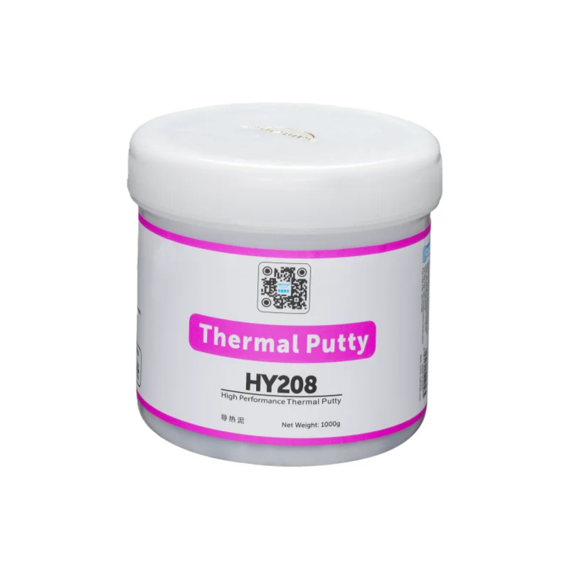 Halnziye HY208 8W/mK Thermal Putty High Thermal Conductivity Paste for GPU VRAM SSD Chipset ASIC Miner Cooling