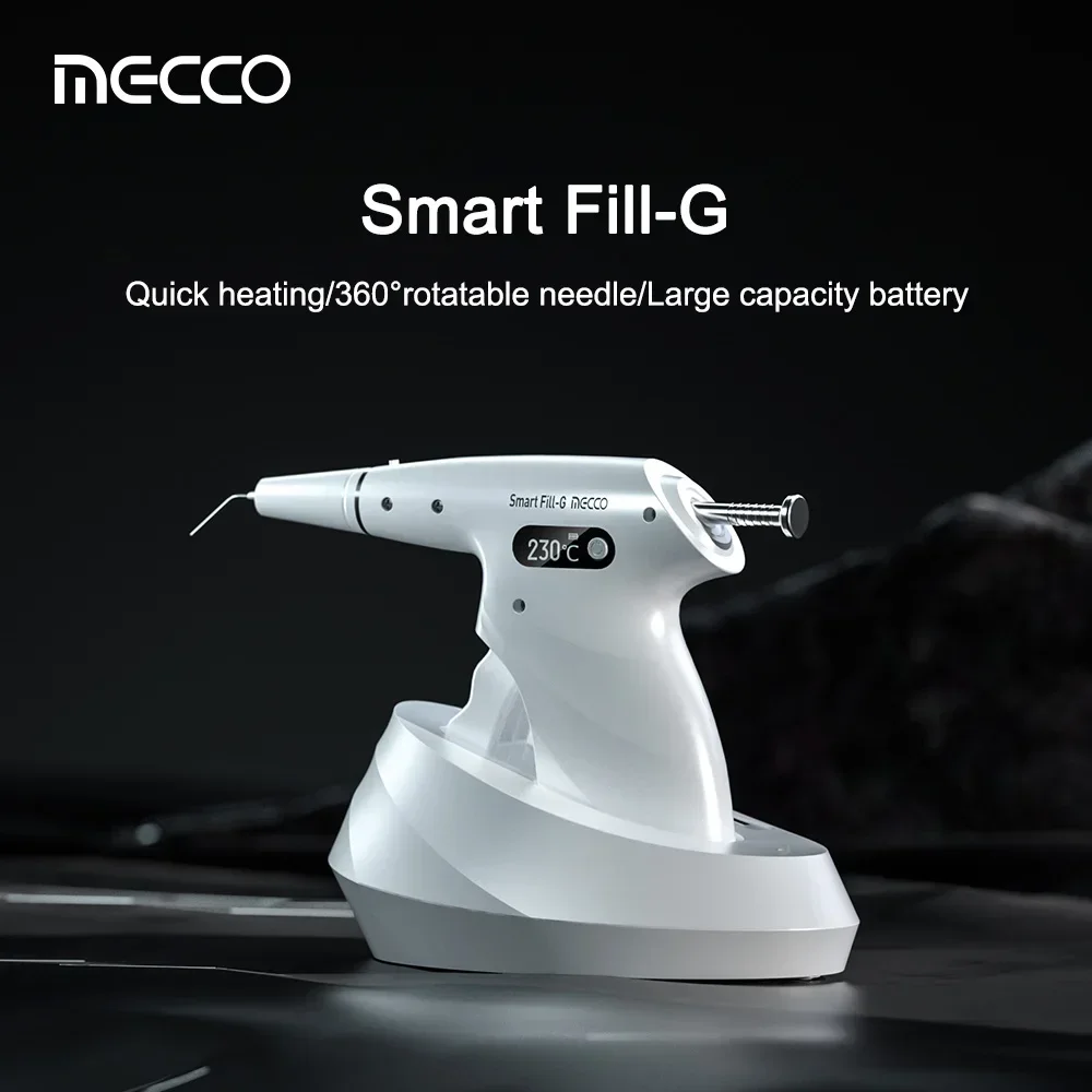 

Mecco Dental Smart FilI-G эндодонтическая система обтурации, пистолет, термоплавкий гуттаперча, заполняющие каналы корня, точный стоматологический инструмент