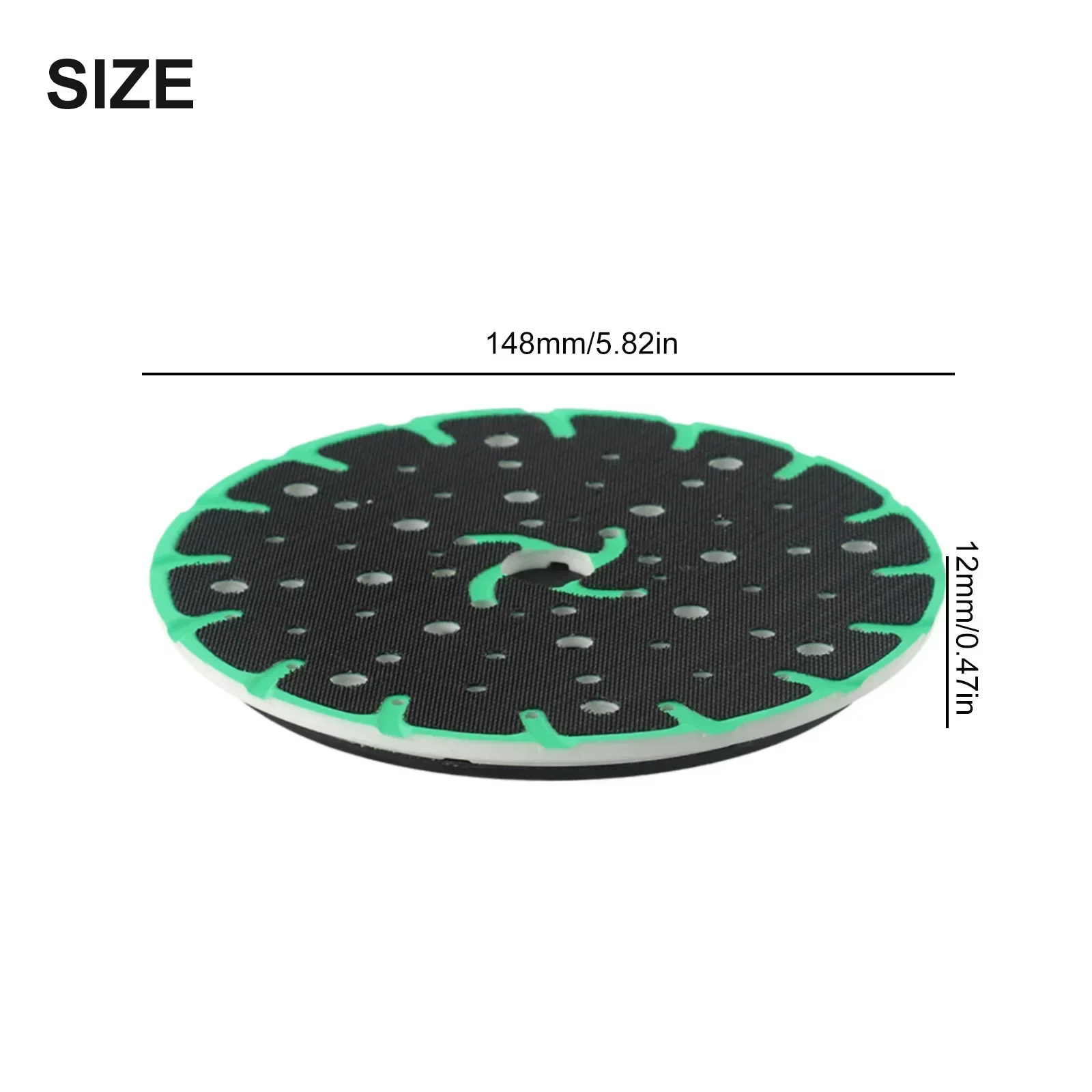 

Sanding Pad 6 Inch 150mm Sander Backing Pad Compatible With ST-STF D150/MJ2-FX-HT 202463 RO 150 Series Sander Power Tool