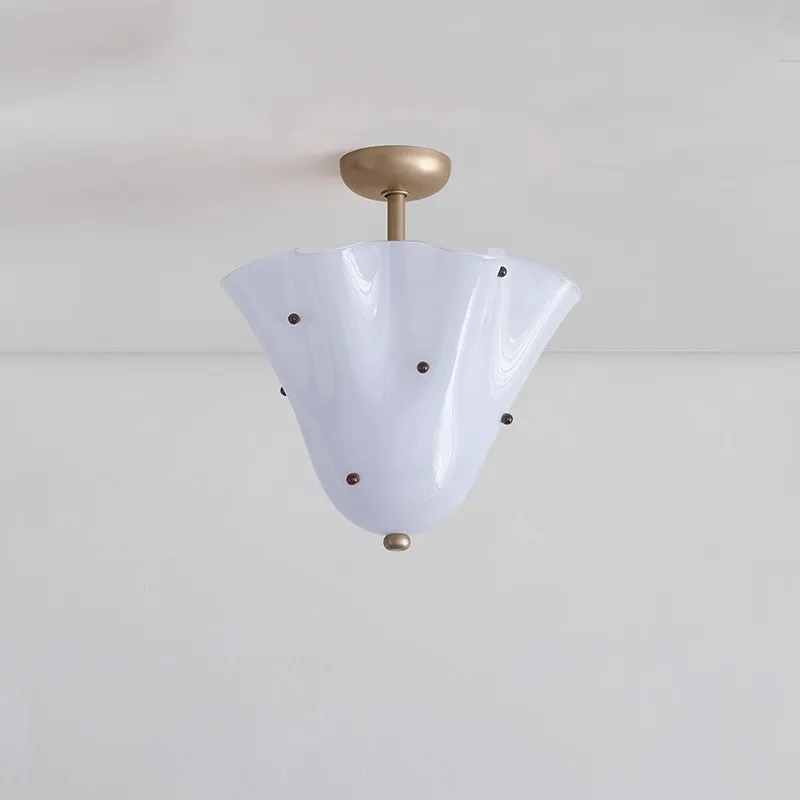 

Designer creative glass chandelier, suitable for entrance hall and kitchen ceiling lighting, LED metal lustre,pendant lamp