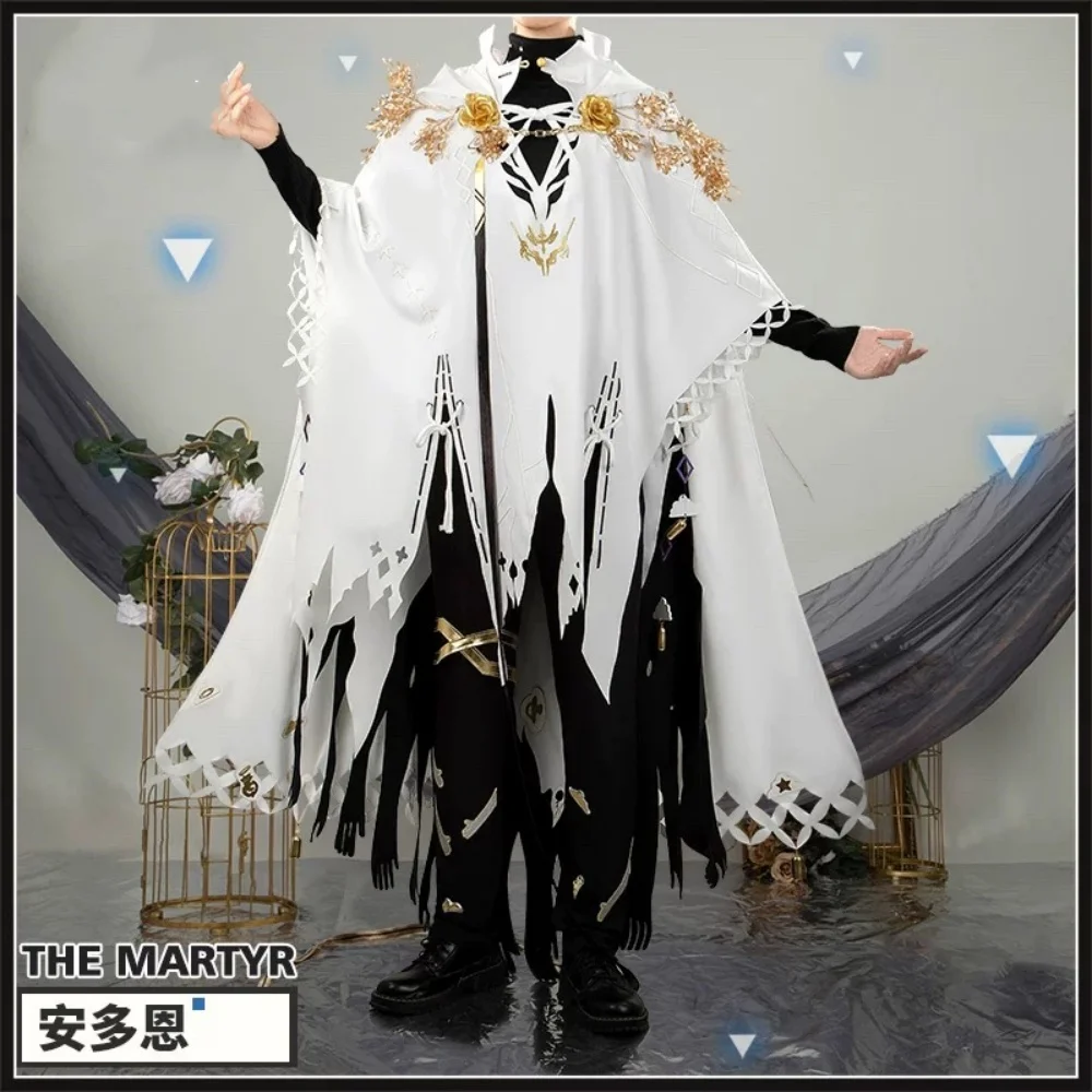 

COWOWO Arknights Andoain Cosplay Costume Cos Game Anime Party Uniform Hallowen Play Role Clothes Clothing