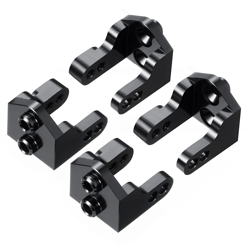 TRINOOD amortiguador superior e inferior de aluminio, asiento fijo para 1/18 Mini LMT 4WD, Monster Truck cepillado, piezas de actualización