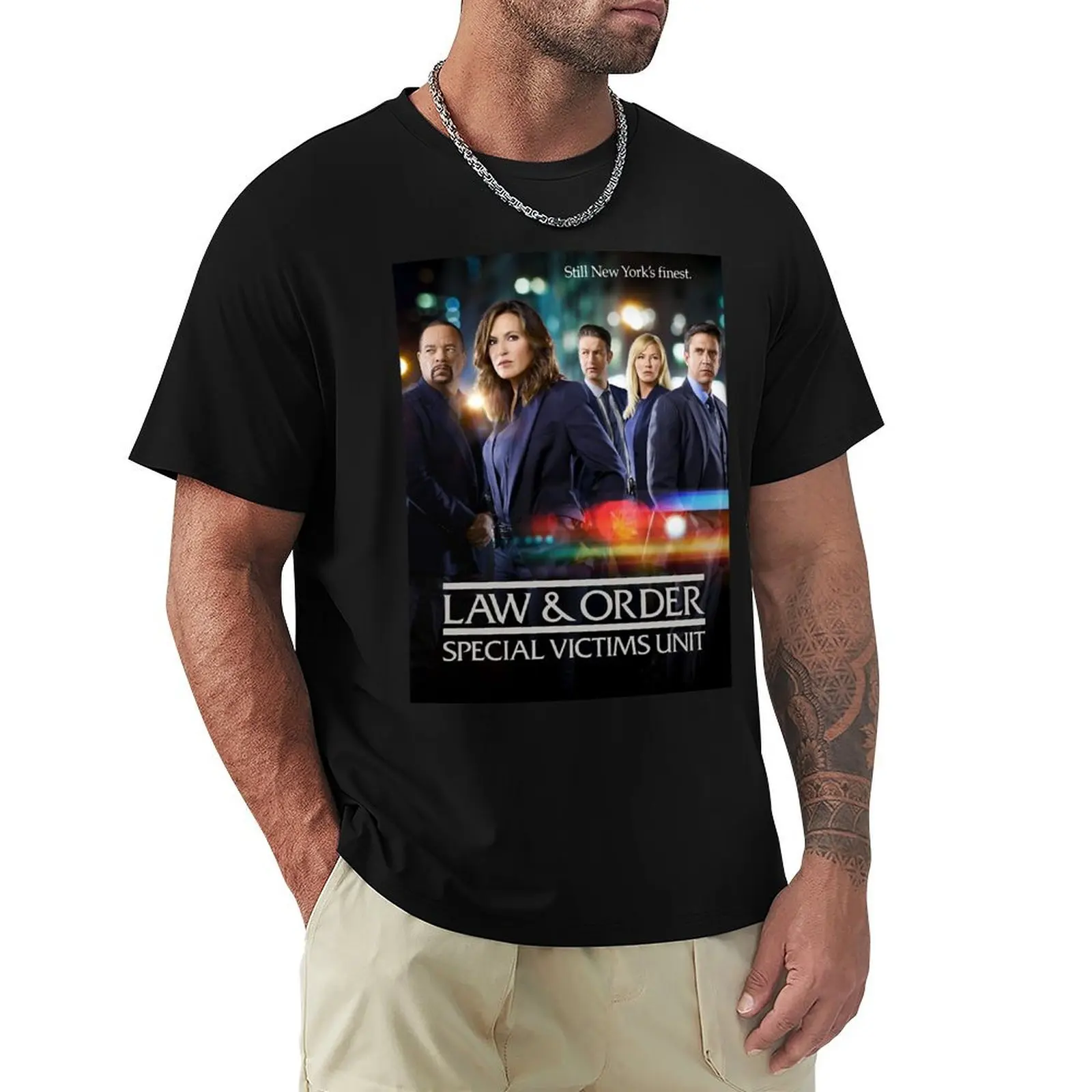 SVU - Still New York_s Finest T-Shirt Soft Basic Cotton Short Sleeve Tee