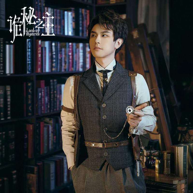 Echte „Lord Of The Mysteries & Steamland Klein Moretti“ Silberne Taschenuhr im gleichen Stil, Anime-Stil, Sammlerstück, Spielzeuggeschenk