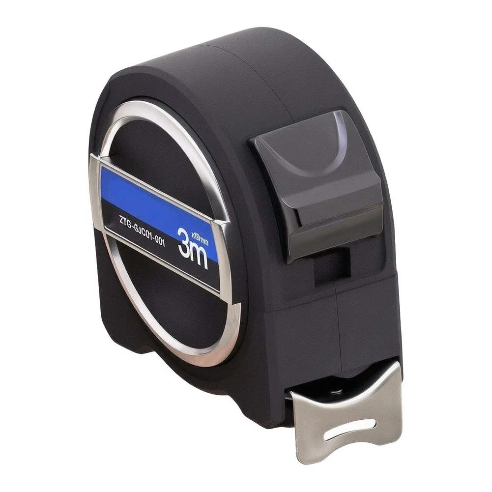Professional 5 Meter Steel Tape Measure with Matte to Reduce Glare and Drop Resistant Casing for Enhanced Durability