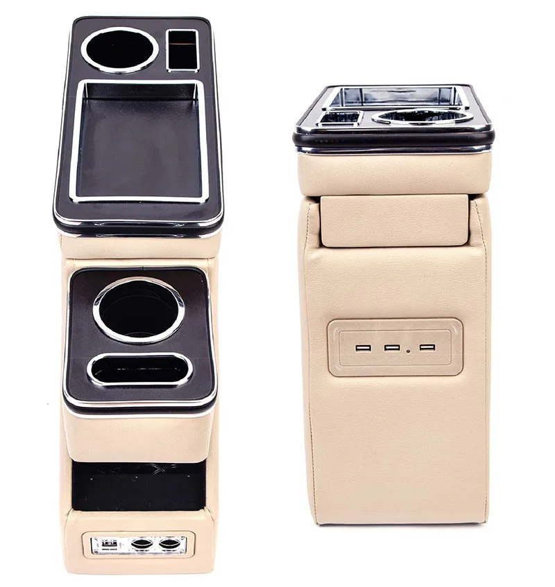 15Cm width second row car armrest box release GM armrest box