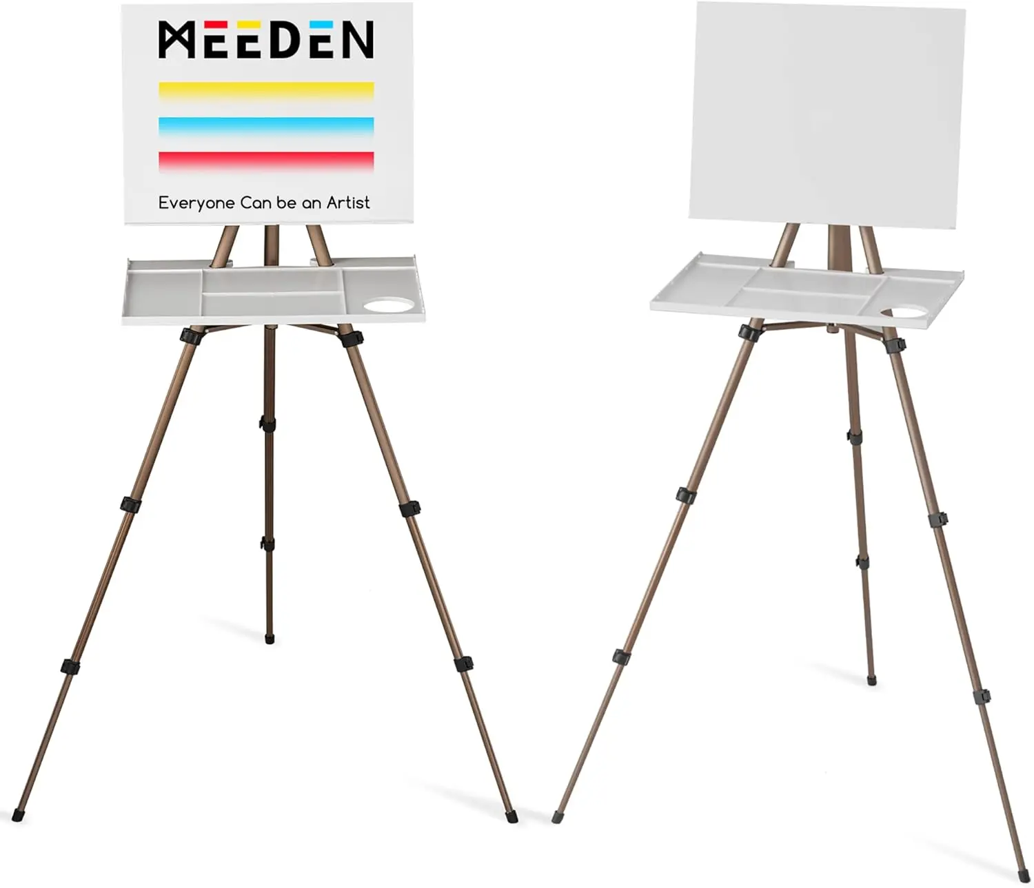 Adjustable Plein Air Easel for Painting: Collapsible Travel Watercolor Easel Stand for Adults, Portable Tripod