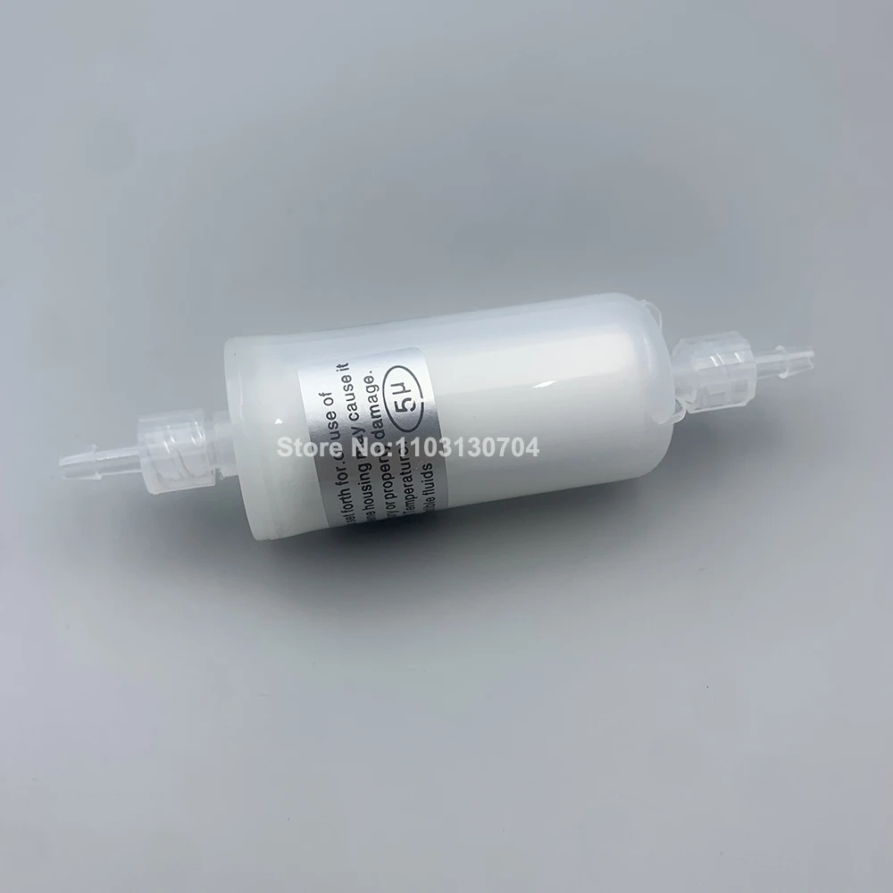 10PCS Capsule Ink Filter 60mm Long Solvent UV Printer Myjet Allwin Crystaljet Witcolor Gongzheng Jhf Vista Xaar Ricoh Printhead