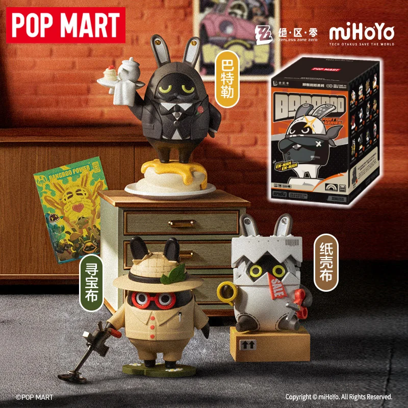 

New POP MART Zenless Zone Zero BangBoo Party Series Blind Box Mystery Box Toy Doll Figure Desktop Decoration Toy Birthday Gift