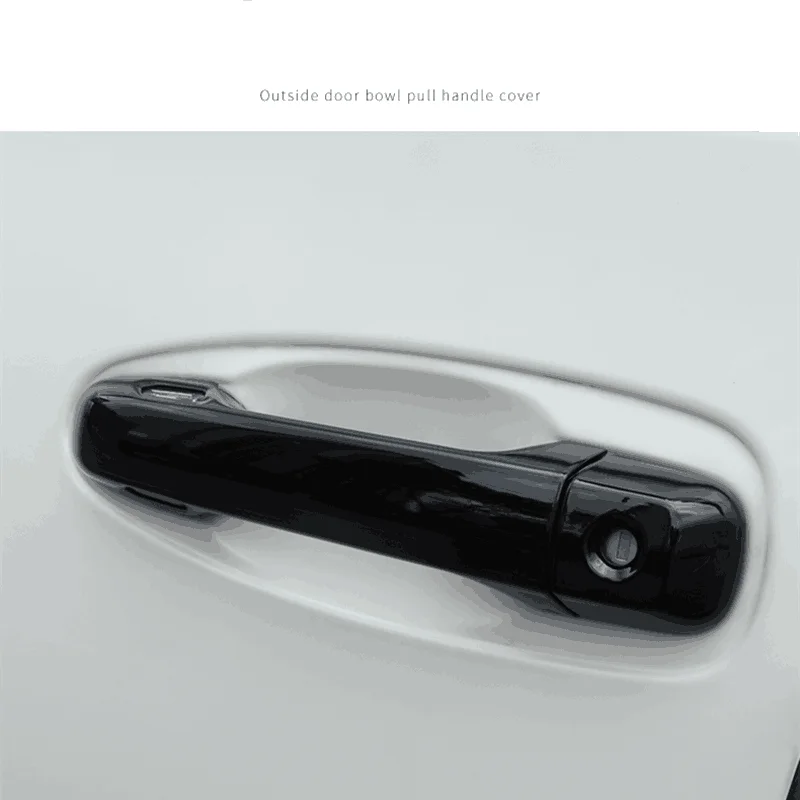 For Toyota Prado 150 Land Cruiser Prado J150 2010 - 2019 LC150 LC200 Glossy Black Car Door Handle Cover Styling Accessories