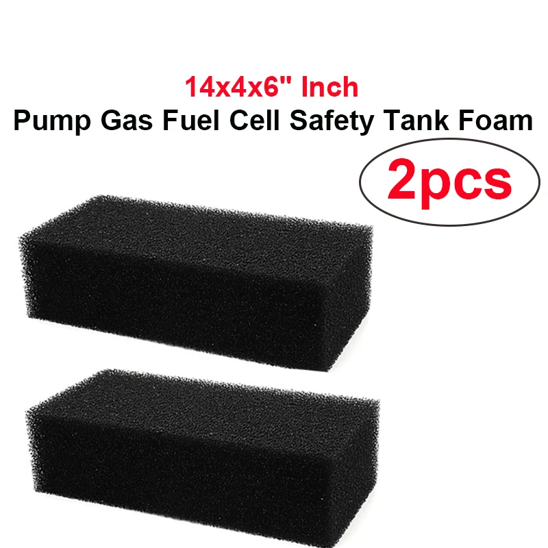 2 шт. 14x4x6 дюймов одиночный противозакрытый насос газовый топливный элемент предохранительный бак пенопластовый вставной блок