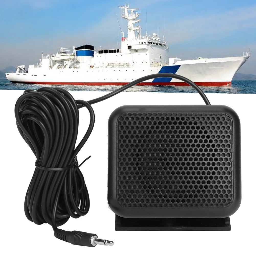 NSP-100 External Mini Speaker for Mobile Radios compatible with FT-847 FT-920 FT-950 FT-2000 and other mobile transceivers - view 5