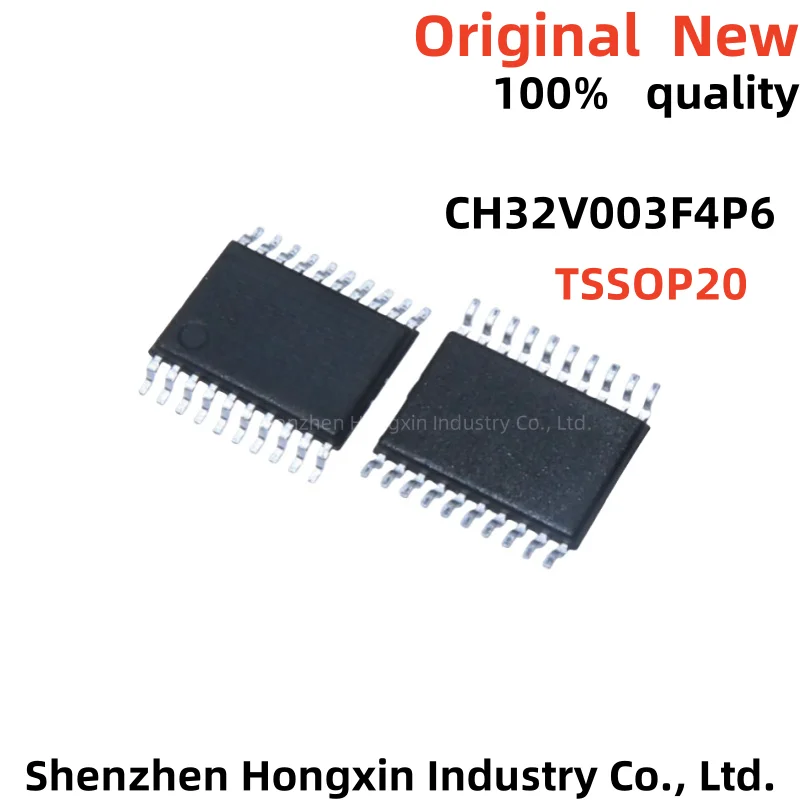 

(10 Pieces) New CH32V003F4P6 CH32V CH32V003 CH32V003F4 TSSOP20 Chipset