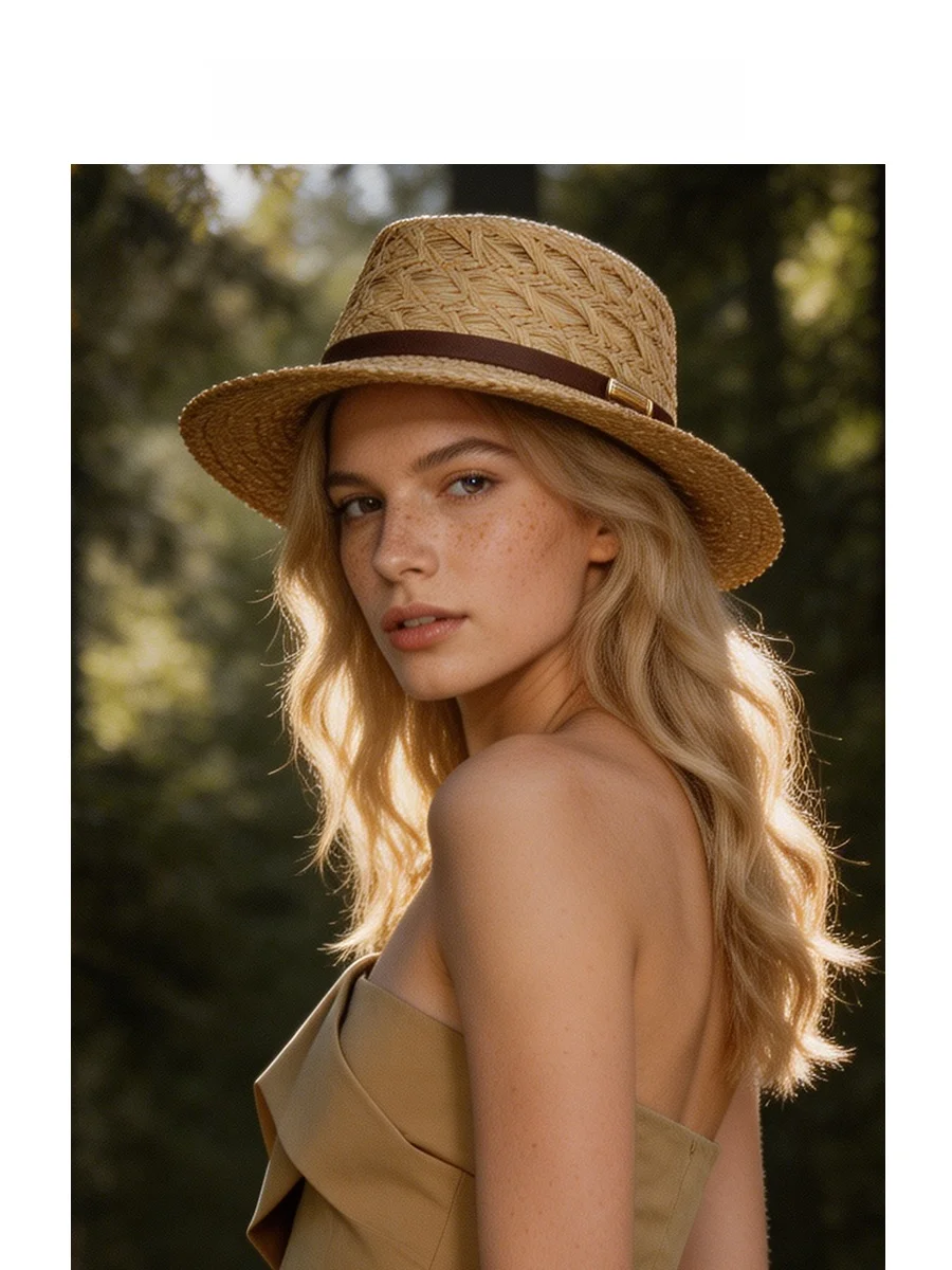 sombrero-de-paja-de-rafia-tejido-a-mano-transpirable-ideal-para-el-verano-y-para-protegerse-del-sol-con-ala-plana-para-mujer-fetsbuy-talla-ajustable-sombrero-para-primavera-y-verano