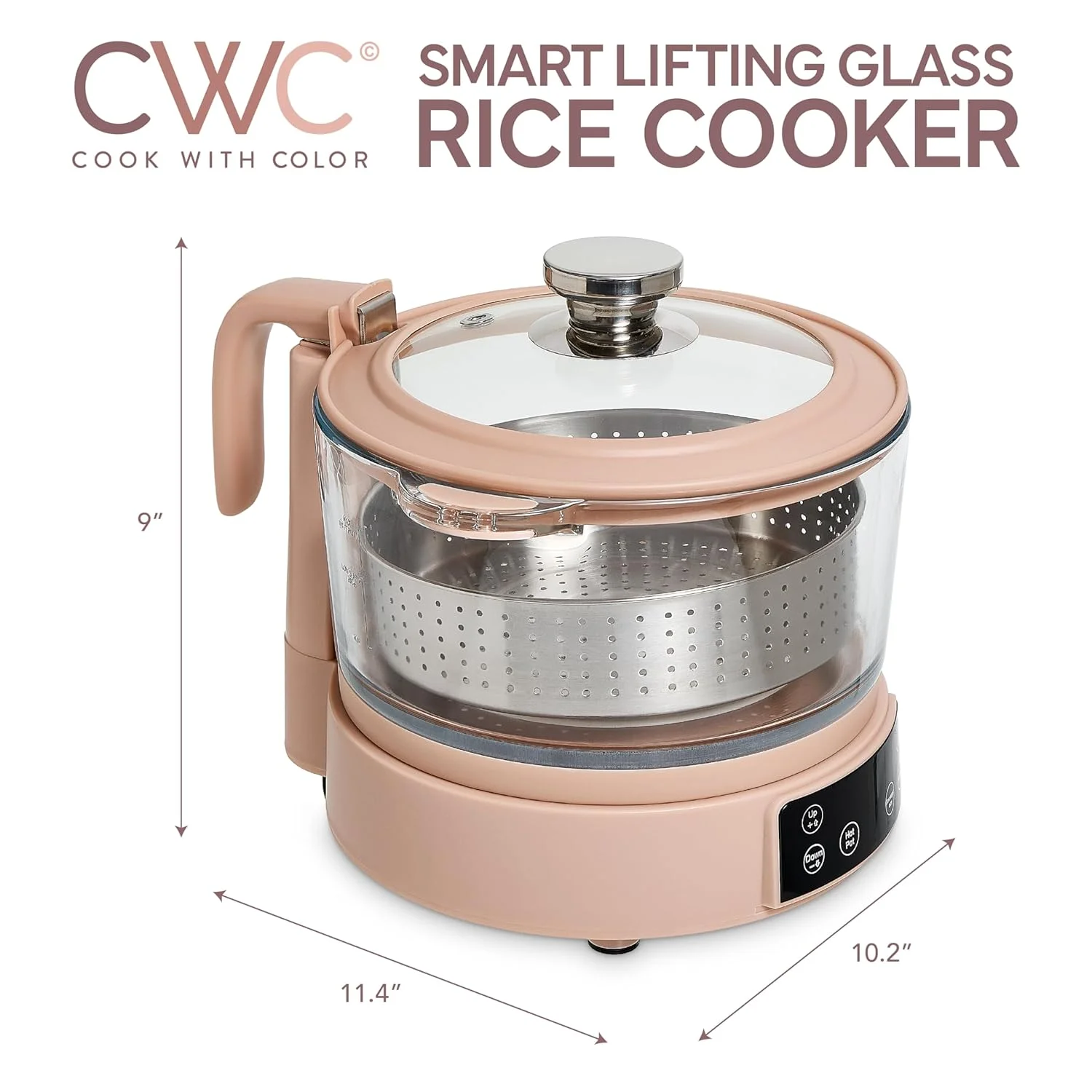 Glass-Bowl Rice Cooker & Steamer — product detail 3