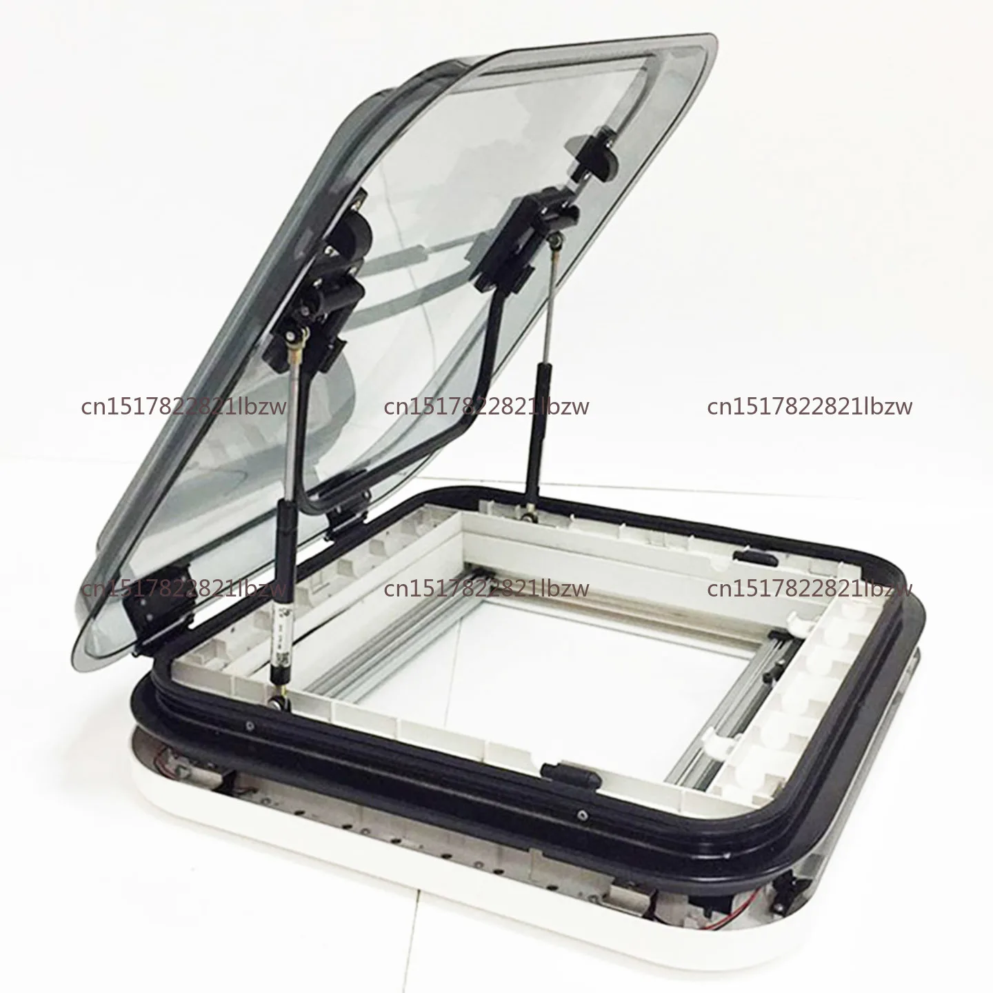 3-Size with LED Light 500/700/800 x 500mm Cut Out for Motorhome Can be customized Large Caravan RV Skylight Roof Vent Hatch