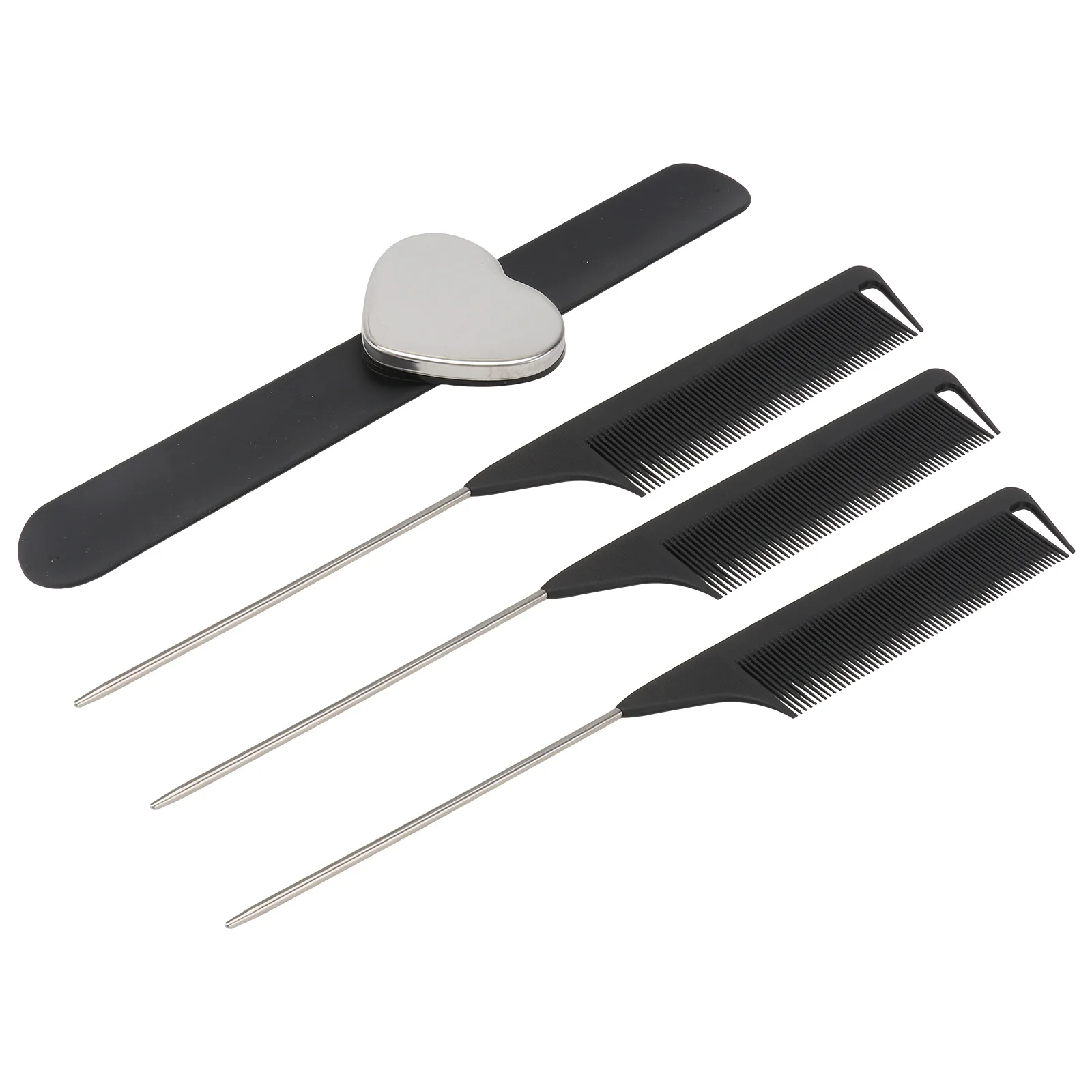 

1 комплект, магнитный ремешок на запястье, парикмахерская расческа, форма кольца, салонный инструмент для парикмахера, вмещает металлические гаджеты, легко захват на полу