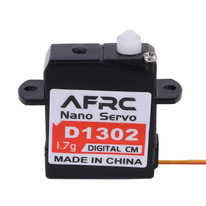 AFRC-D1302 Mini 1,7G Großes Drehmoment Mini Digital Servo JST Stecker Für RC Modell Drone Flugzeug Hubschrauber